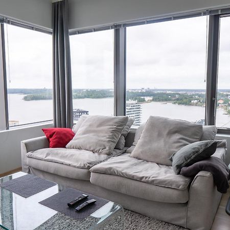 18Th Floor Helsinki High Point 1 Bdr Apartment With City View - Free Garage Parking Exteriör bild