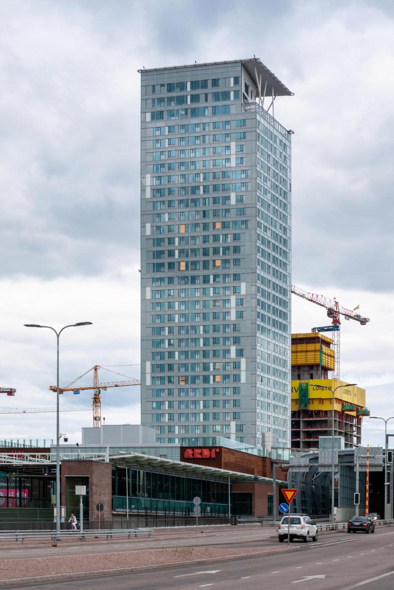 18Th Floor Helsinki High Point 1 Bdr Apartment With City View - Free Garage Parking Exteriör bild