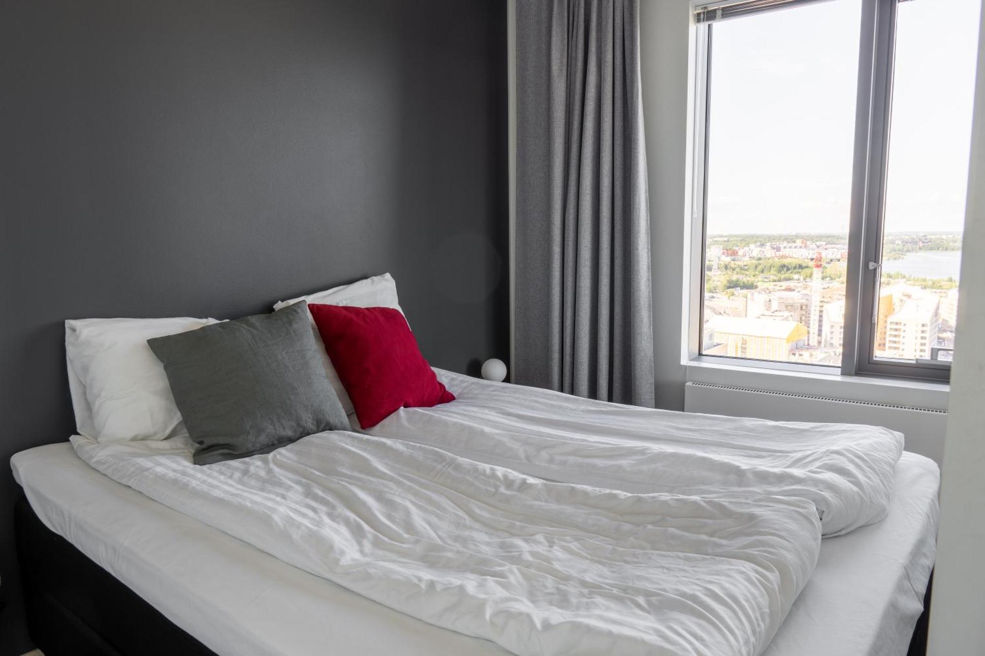 18Th Floor Helsinki High Point 1 Bdr Apartment With City View - Free Garage Parking Exteriör bild