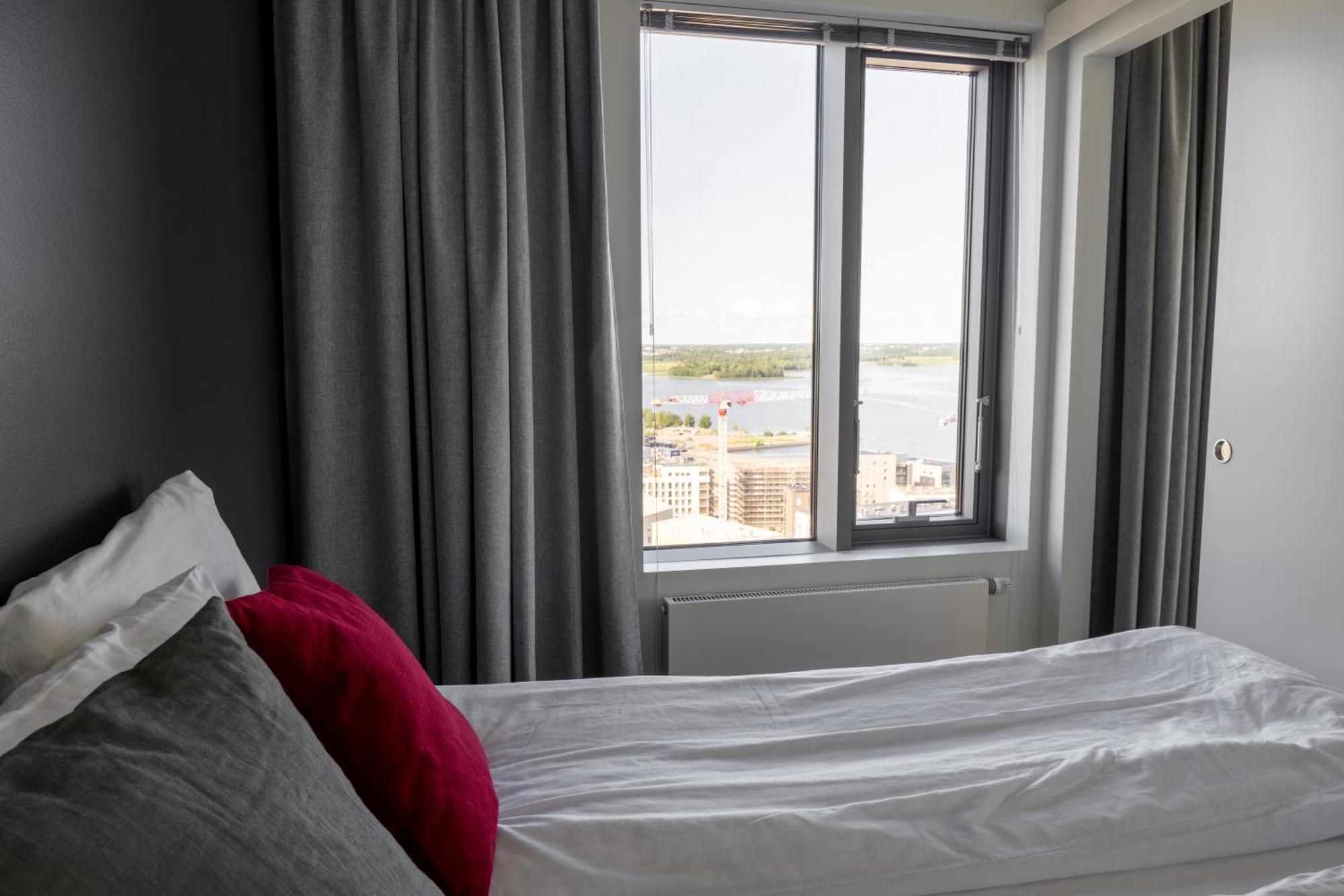 18Th Floor Helsinki High Point 1 Bdr Apartment With City View - Free Garage Parking Exteriör bild