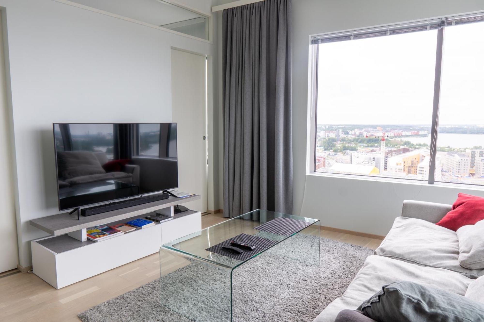 18Th Floor Helsinki High Point 1 Bdr Apartment With City View - Free Garage Parking Exteriör bild