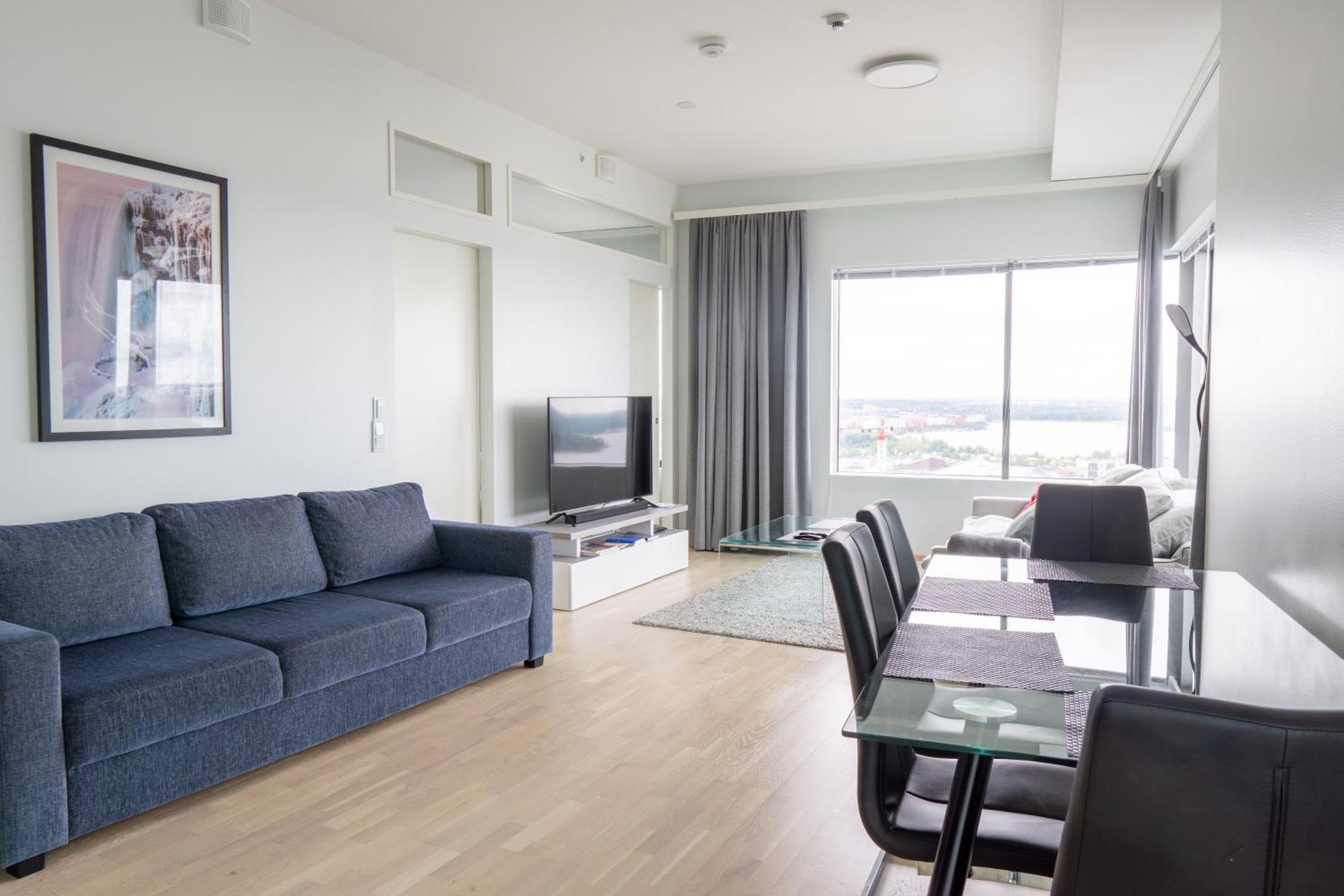 18Th Floor Helsinki High Point 1 Bdr Apartment With City View - Free Garage Parking Exteriör bild